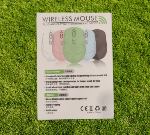 Rechargeable Mouse – Wireless & Bluetooth- (Blue) - Image 4